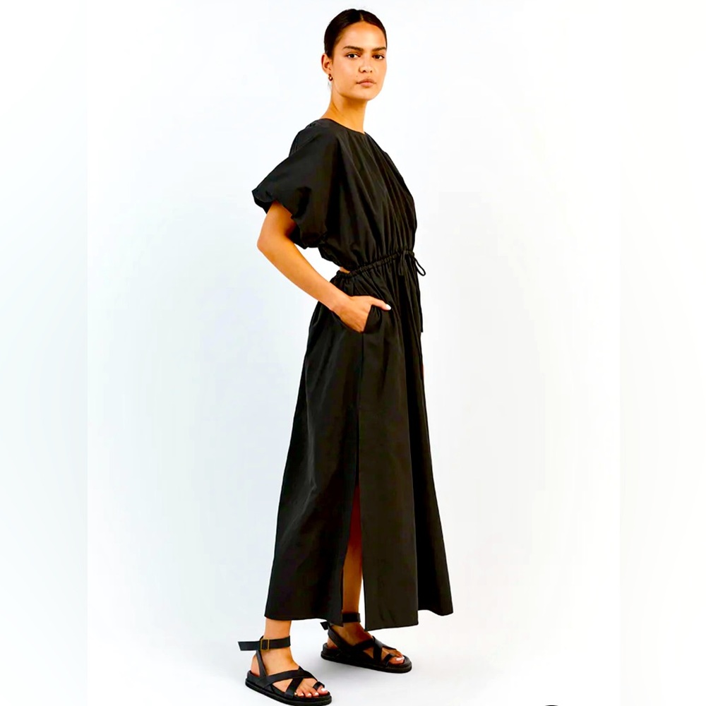 DISSH ELLA BLACK COTTON MIDI DRESS Excellent condition worn once.